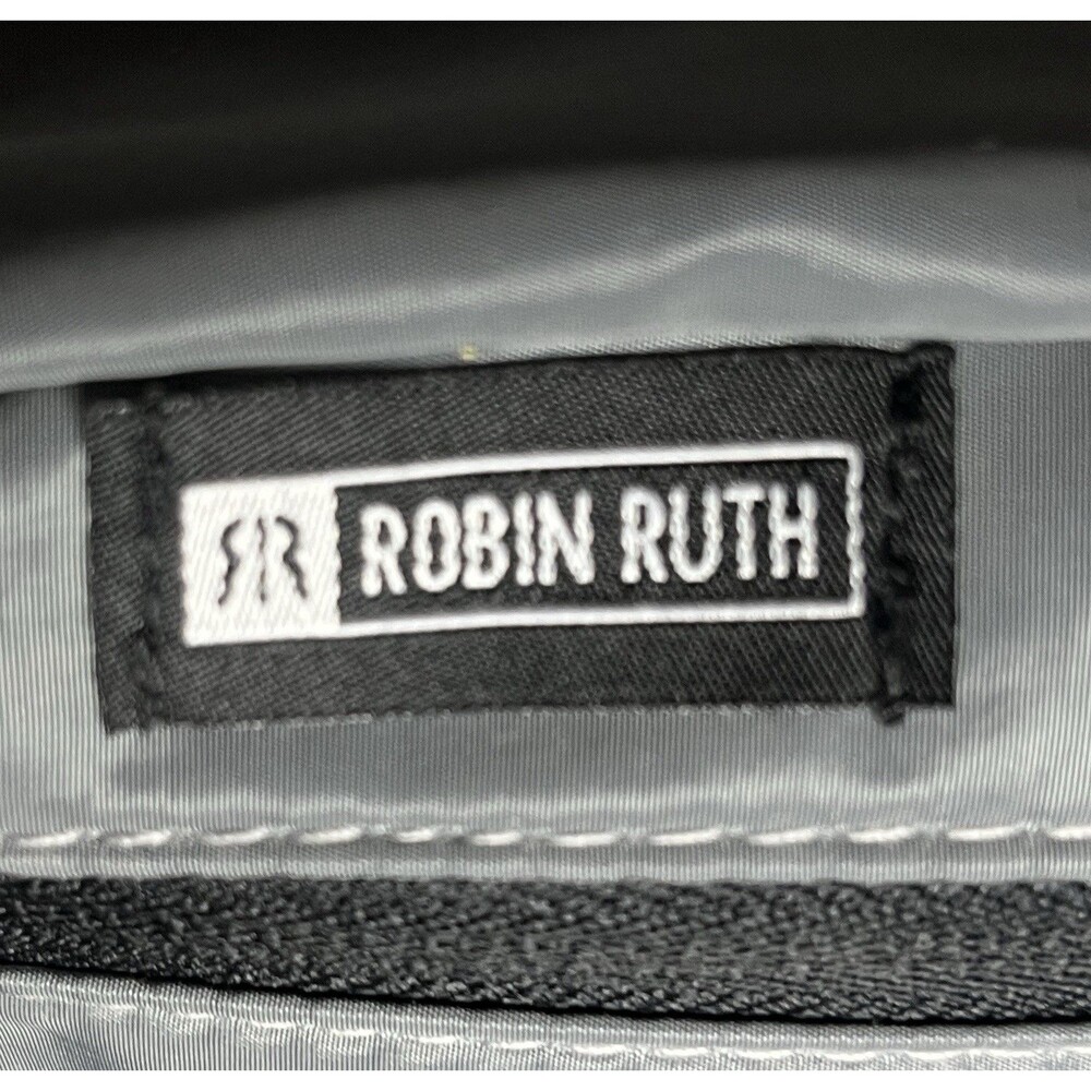 Robin Ruth Texas Waist Bag Fanny Pack NWT Gray Black Adjustable Belt Unisex - Picture 7 of 14